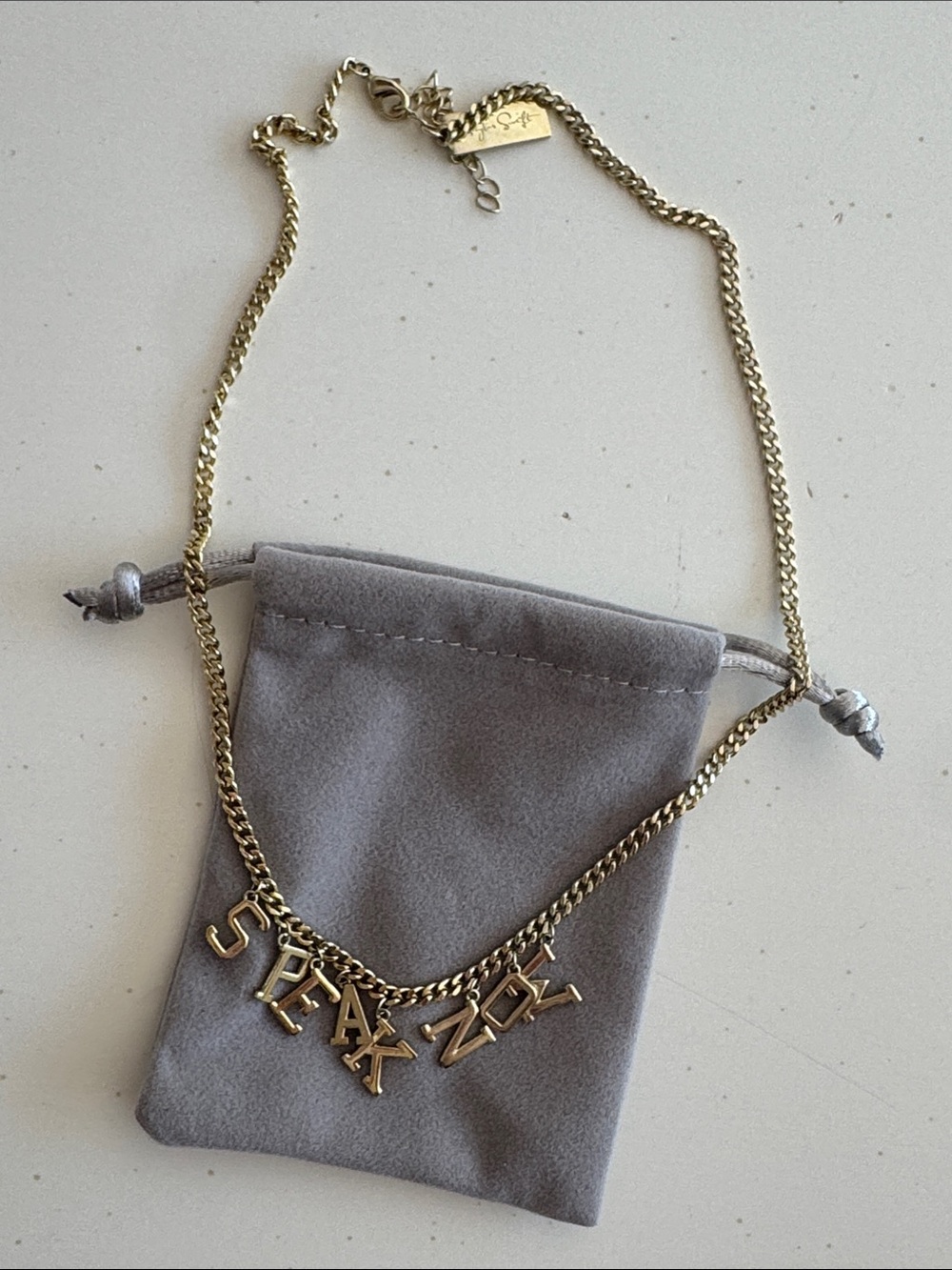 Taylor Swift Speak Now Necklace